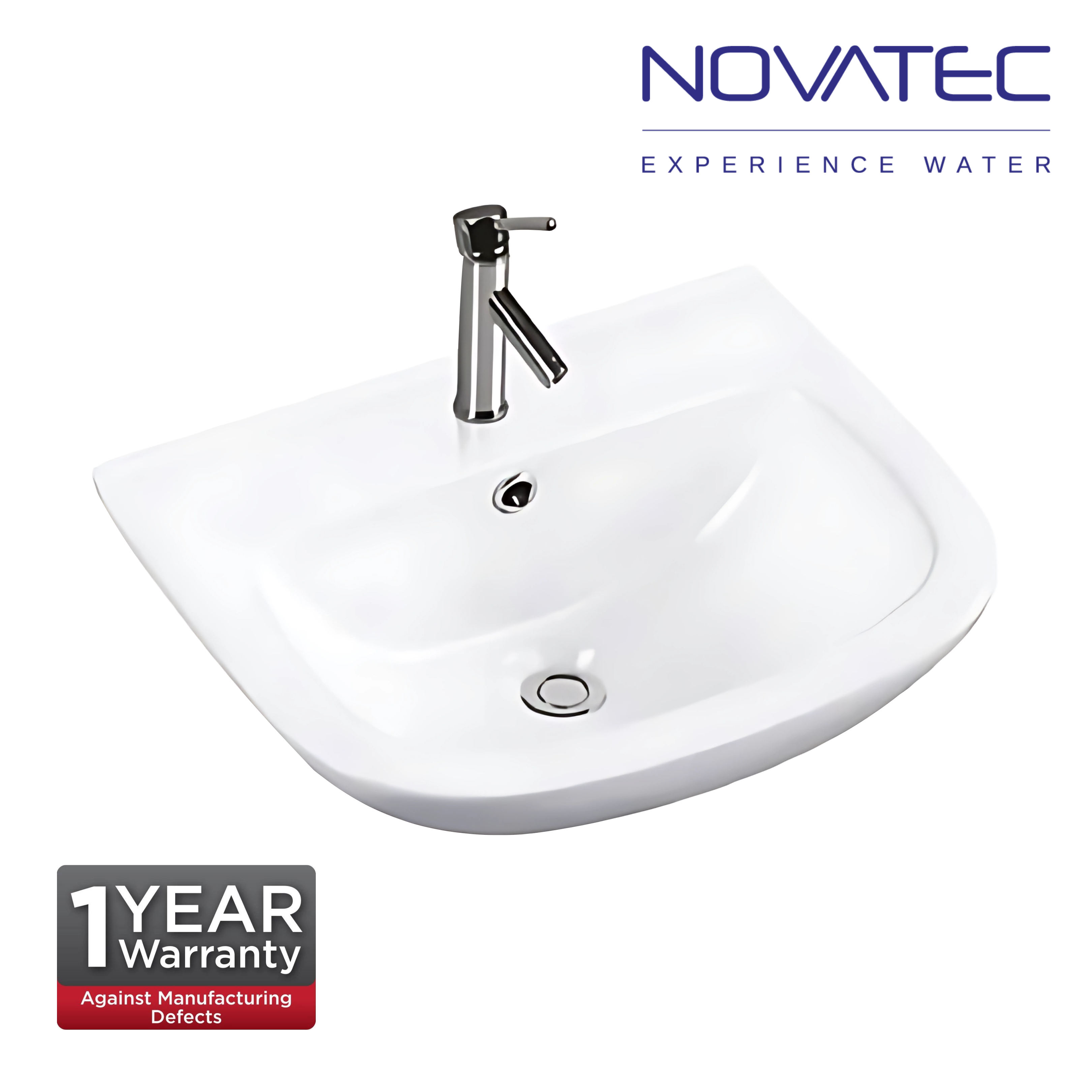 Novatec Larissa 440 Wall Hung Basin (WB6014)